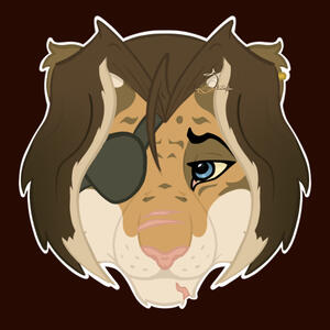 symmetrical headshot